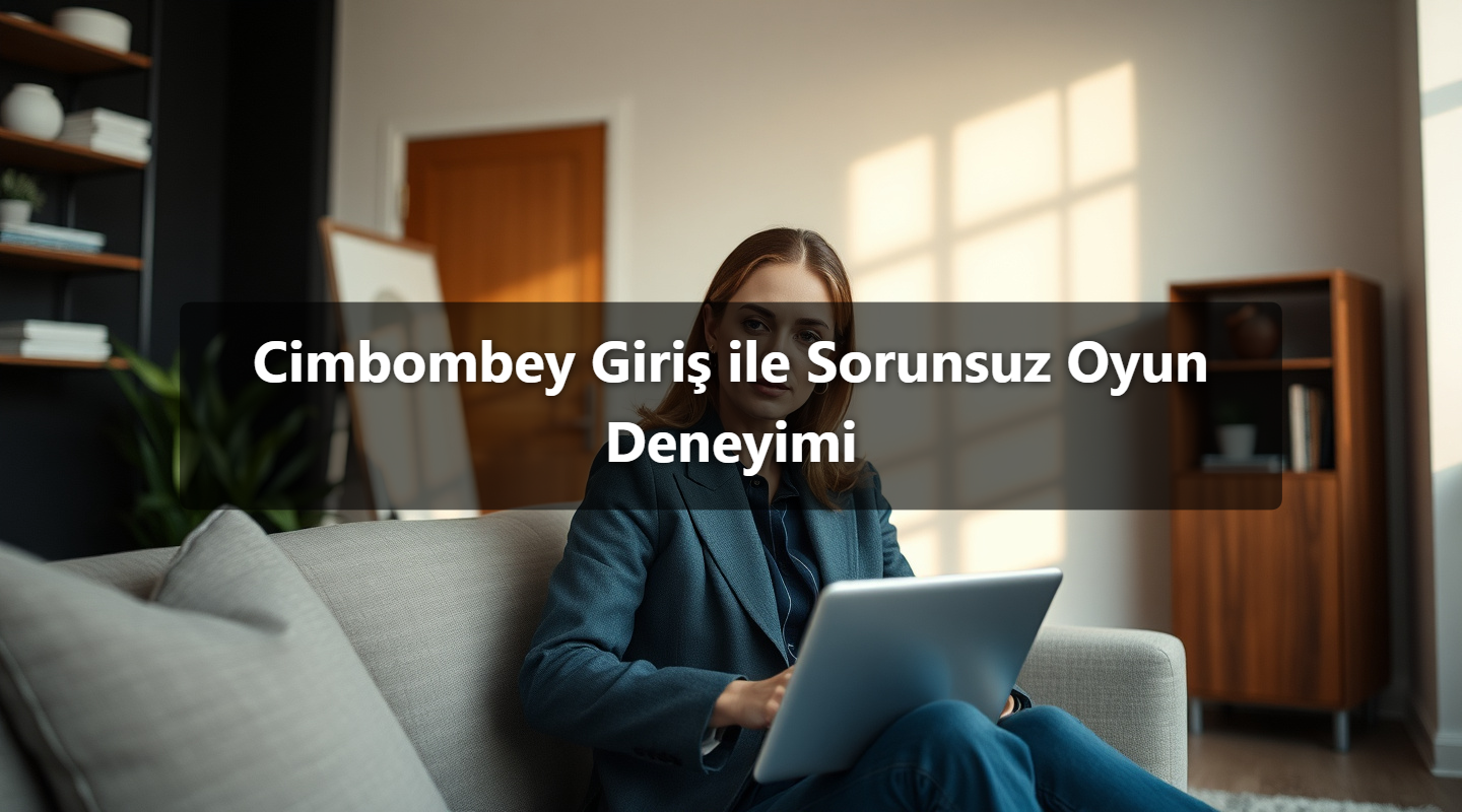 Cimbombey Giriş ile Sorunsuz Oyun Deneyimi
